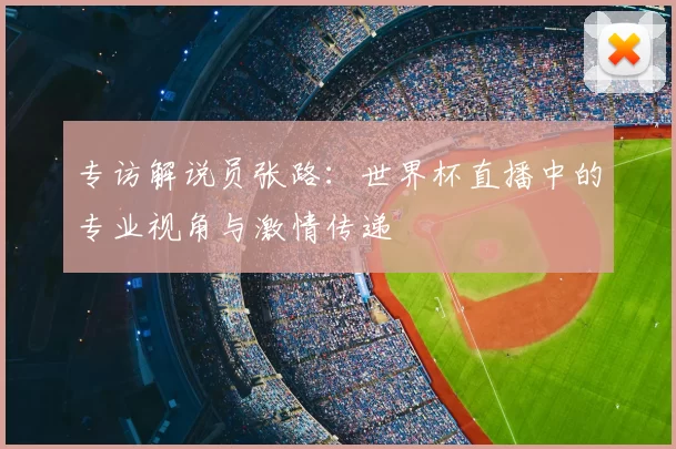 专访解说员张路：世界杯直播中的专业视角与激情传递