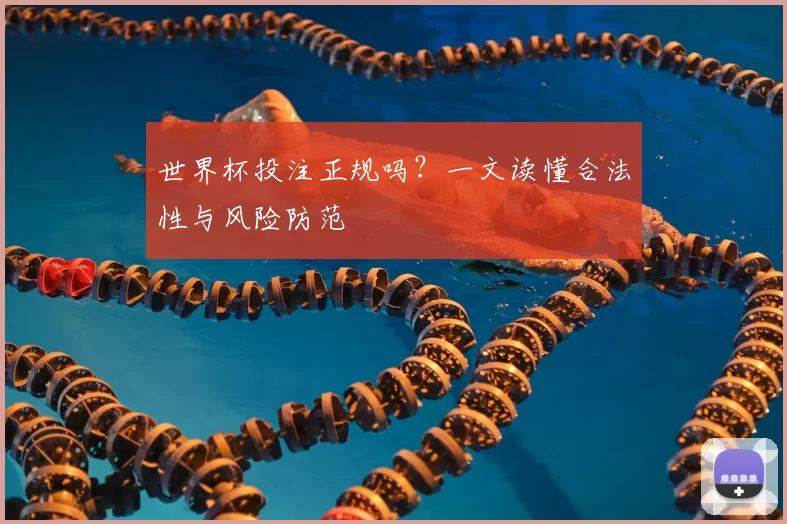 世界杯投注正规吗？一文读懂合法性与风险防范